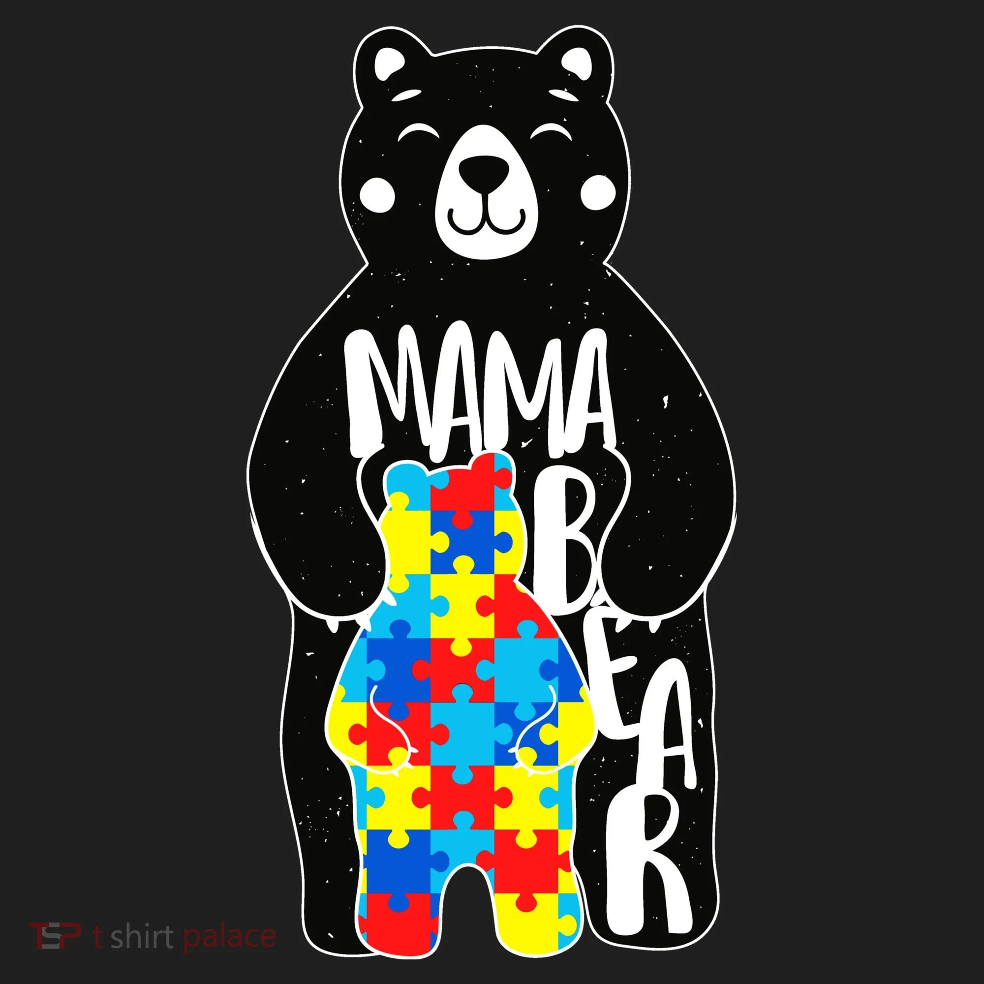 Mama Bear Autism Awareness Women's Sweatshirt