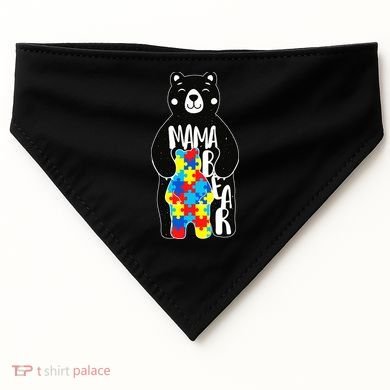 Mama Bear Autism Awareness USA-Made Doggie Bandana