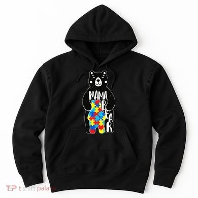 Mama Bear Autism Awareness Hoodie