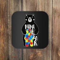 Mama Bear Autism Awareness Coaster thumb 0