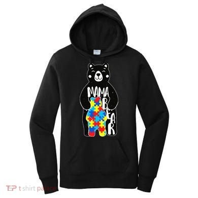 Mama Bear Autism Awareness Women's Hoodie