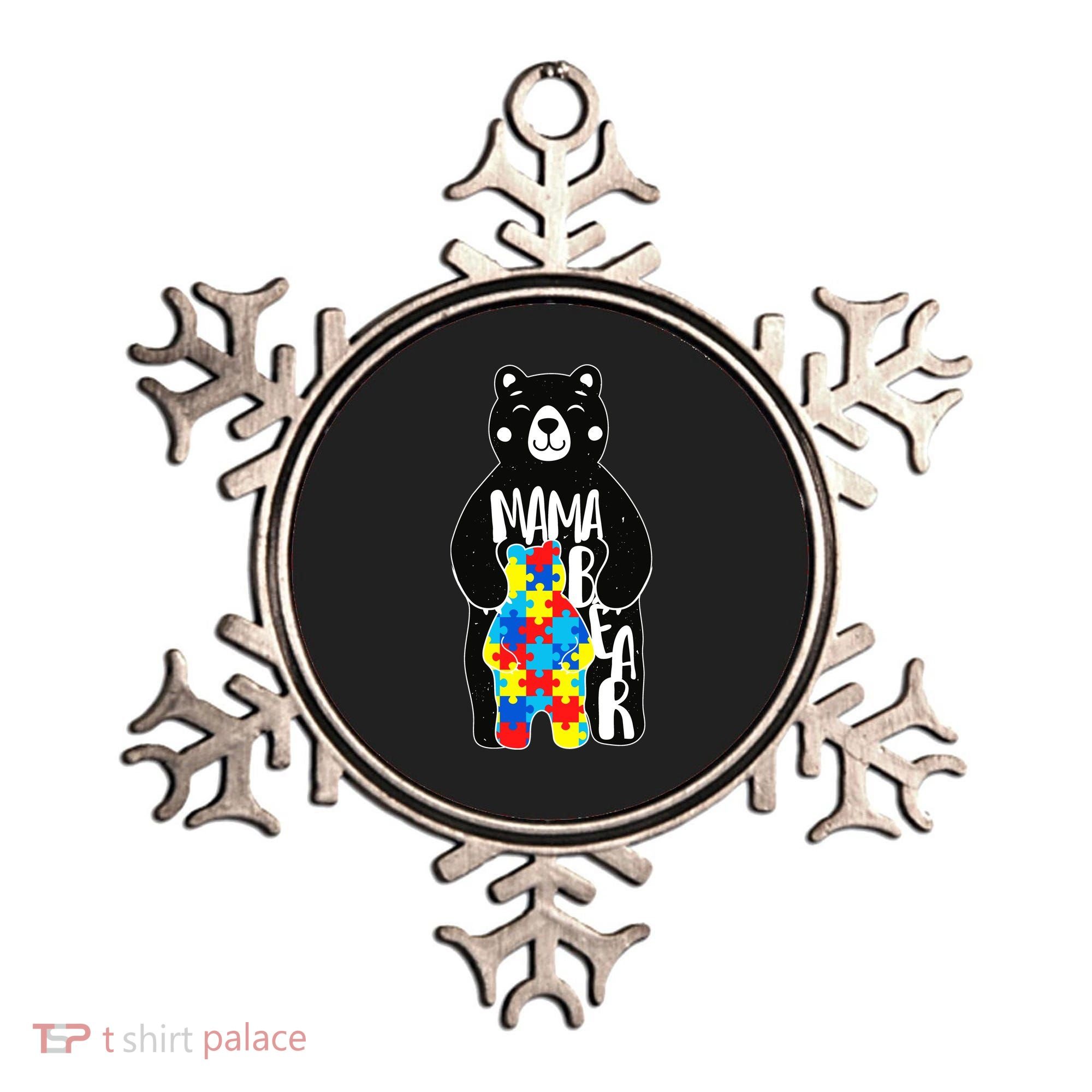 Mama Bear Autism Awareness Ornament