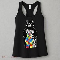 Mama Bear Autism Awareness Women's Tank Top thumb 3