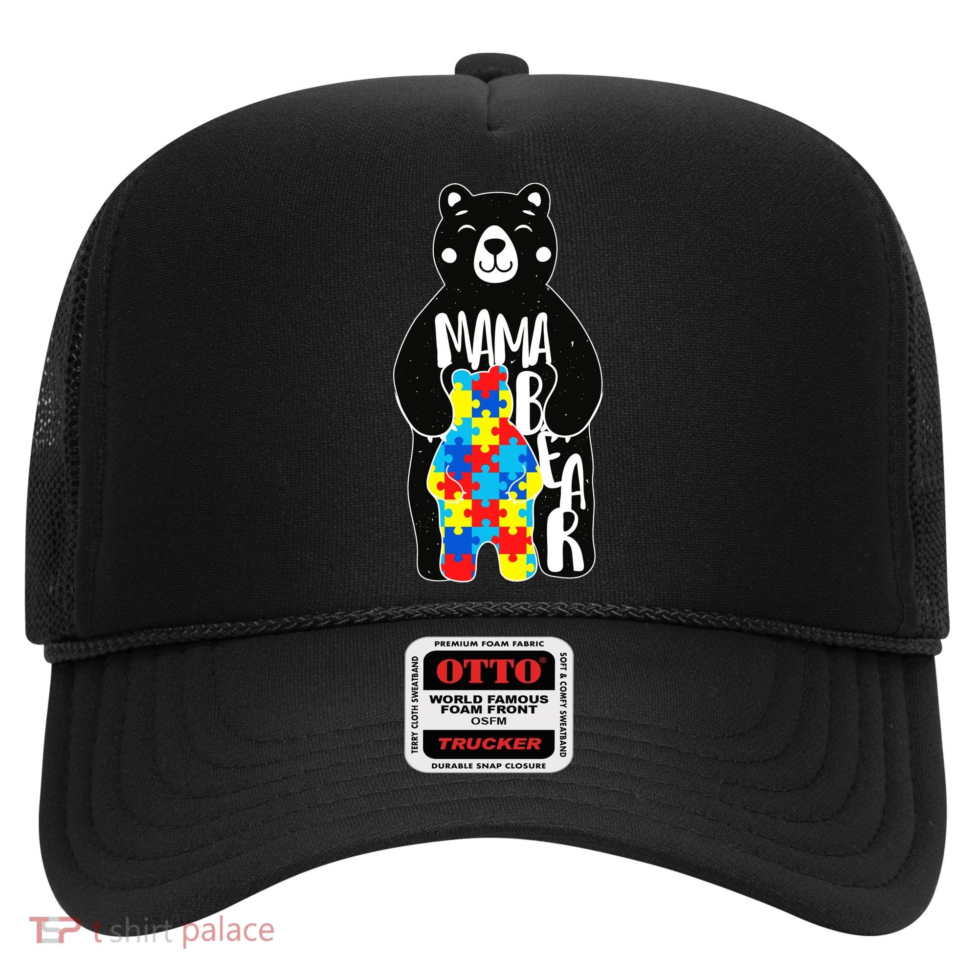 Mama Bear Autism Awareness Hat
