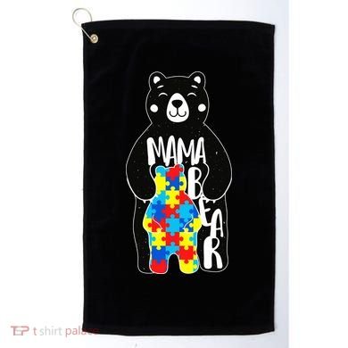 Mama Bear Autism Awareness Golf Towel