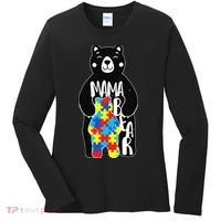 Mama Bear Autism Awareness Women's Long Sleeve Shirt thumb 0