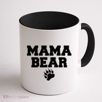 Mama Bear Claw Mom Coffee Mug thumb 1