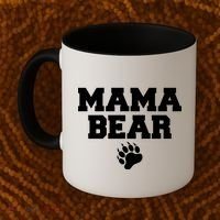 Mama Bear Claw Mom Coffee Mug thumb 2