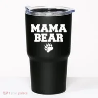 Mama Bear Claw Mom Tumbler thumb 0