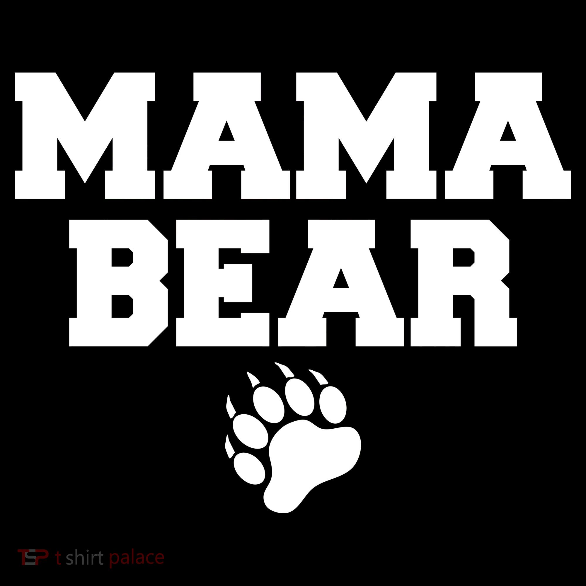 Mama Bear Claw Mom Ornament