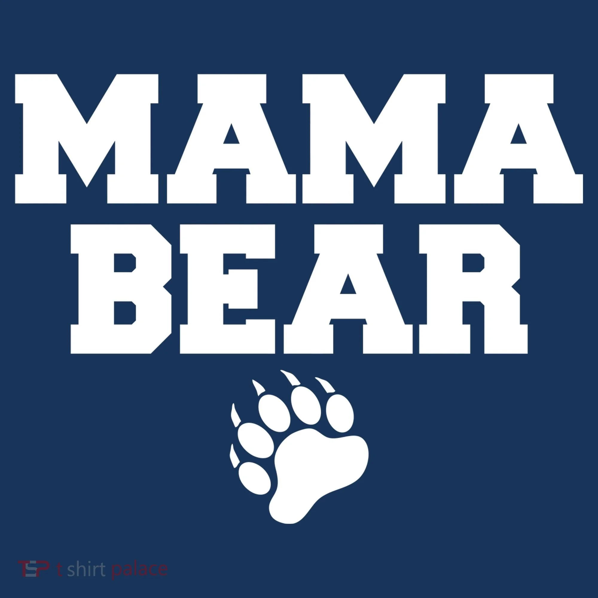 Mama Bear Claw Mom Doggie Tank