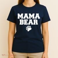 Mama Bear Claw Mom T-Shirt thumb 4
