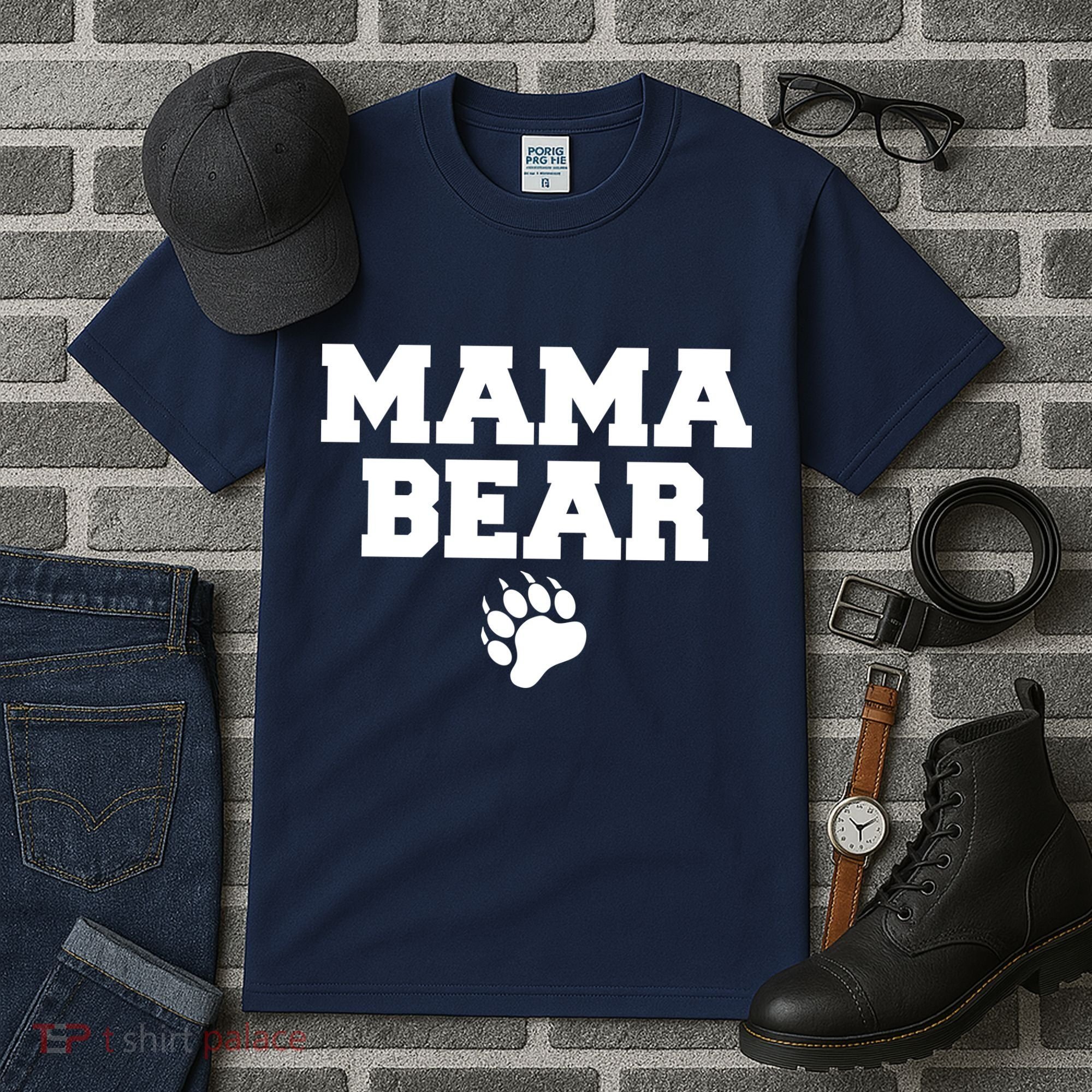 Mama Bear Claw Mom Tall T-Shirt