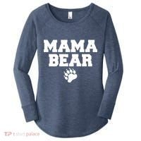 Mama Bear Claw Mom Women's Perfect Tri Tunic Long Sleeve Shirt thumb 0