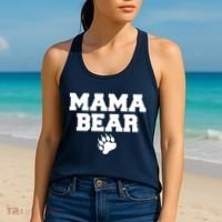 Mama Bear Claw Mom Women's Tank Top thumb 2