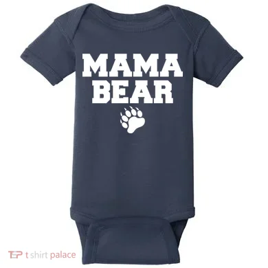 Mama Bear Claw Mom Baby Bodysuit
