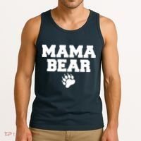 Mama Bear Claw Mom Tank Top thumb 3