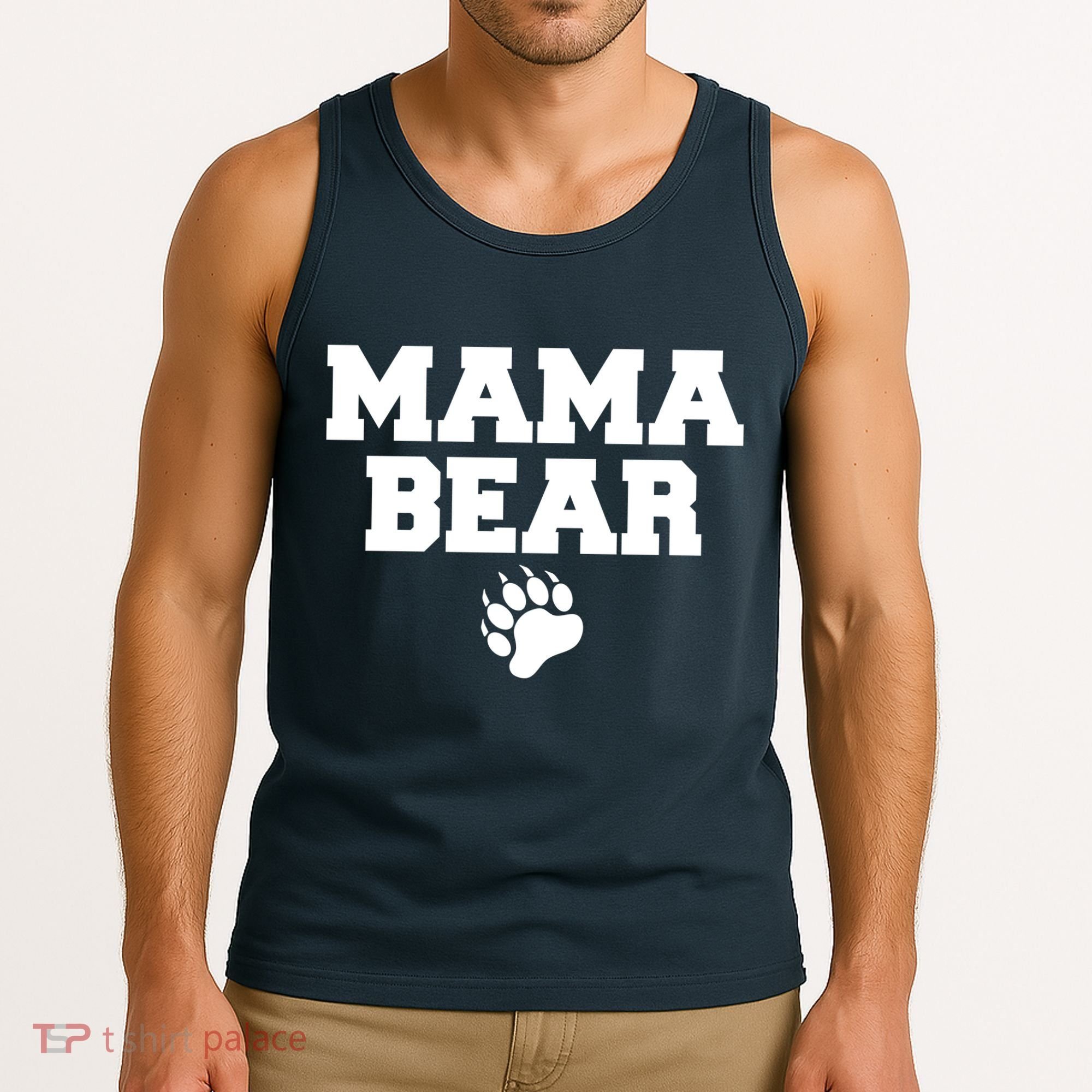 Mama Bear Claw Mom Tank Top