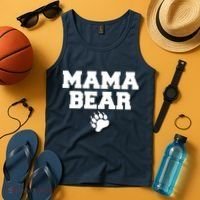 Mama Bear Claw Mom Tank Top thumb 4
