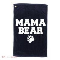 Mama Bear Claw Mom Golf Towel thumb 0