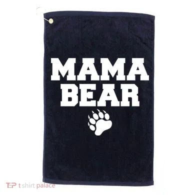 Mama Bear Claw Mom Golf Towel