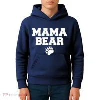 Mama Bear Claw Mom Kids Hoodie thumb 4