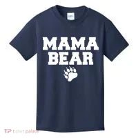 Mama Bear Claw Mom Kids T-Shirt thumb 0