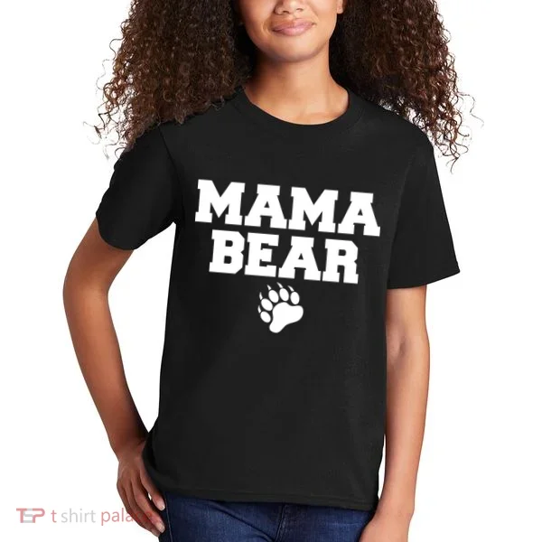 Mama Bear Claw Mom Kids T-Shirt