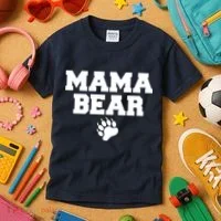 Mama Bear Claw Mom Kids T-Shirt thumb 3