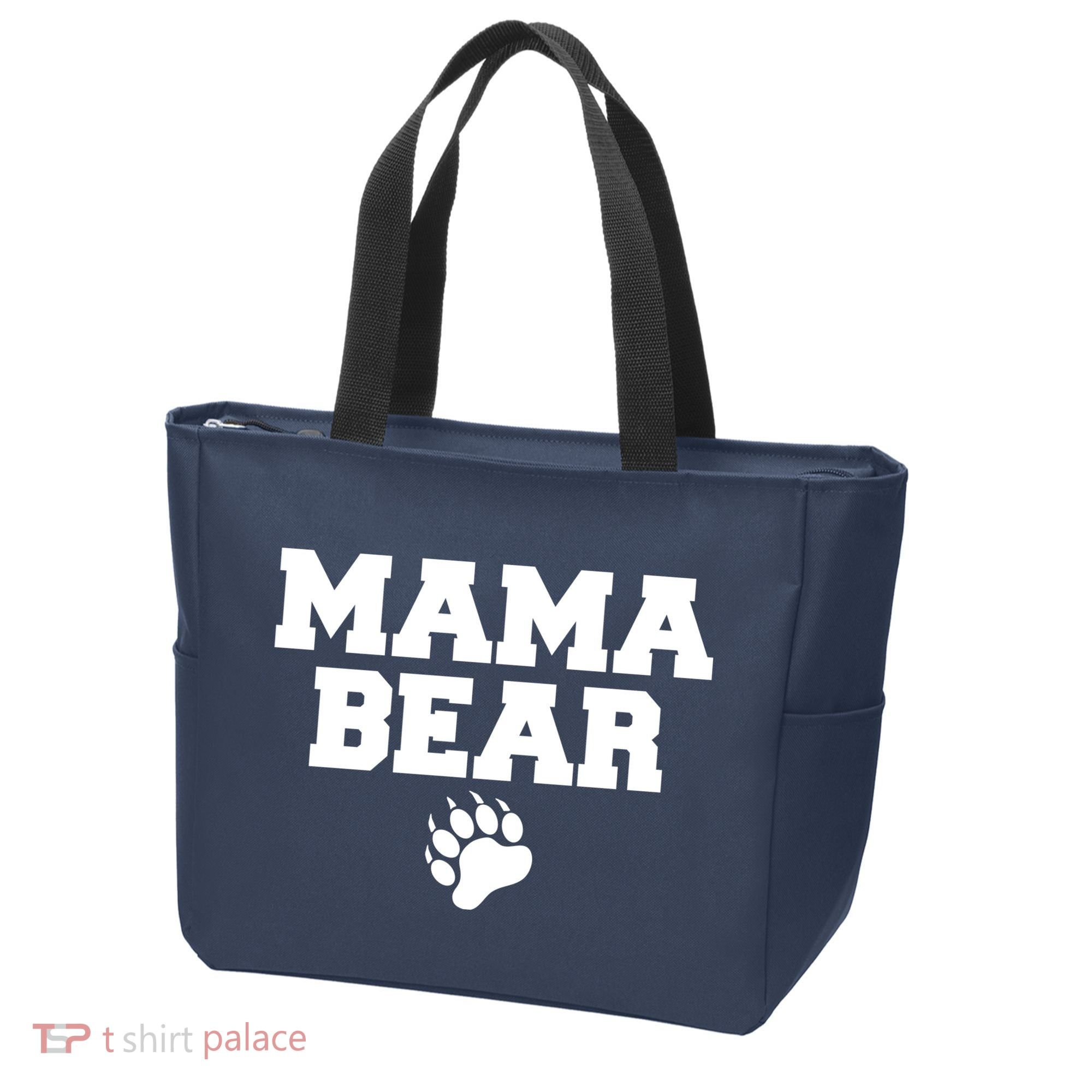 Mama Bear Claw Mom Tote Bag