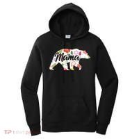 Mama Bear Cute Flower Pattern Women's Hoodie thumb 0