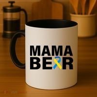 Mama Bear Down Syndrome Awareness Coffee Mug thumb 4