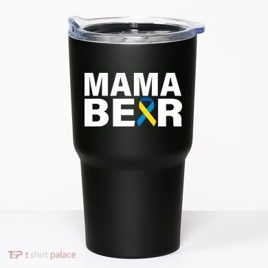Mama Bear Down Syndrome Awareness Tumbler