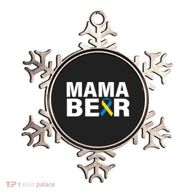 Mama Bear Down Syndrome Awareness Ornament