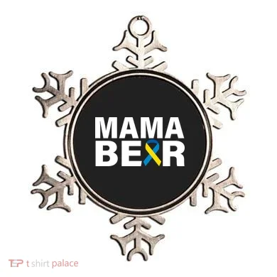 Mama Bear Down Syndrome Awareness Ornament