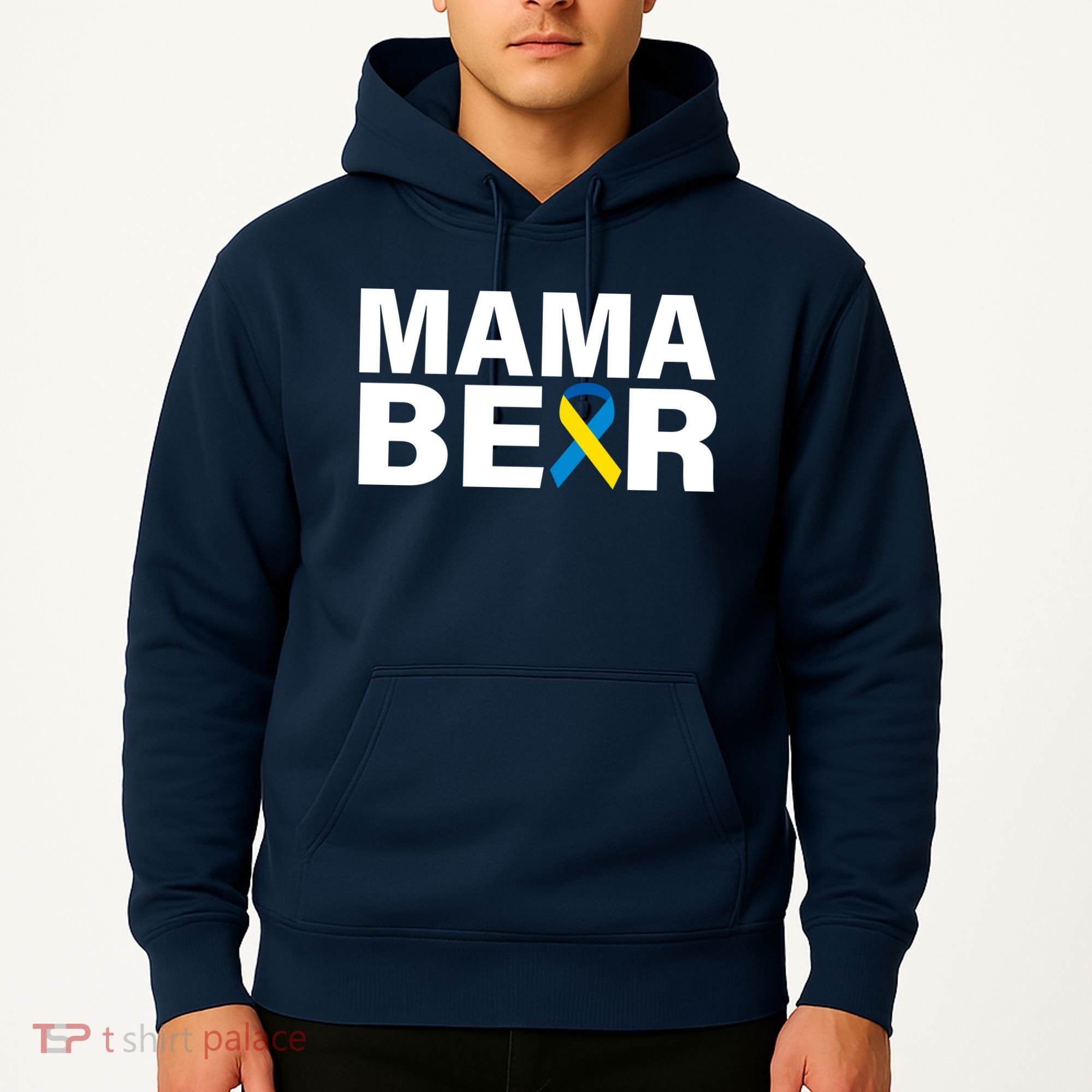 Mama Bear Down Syndrome Awareness Hoodie