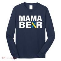 Mama Bear Down Syndrome Awareness Long Sleeve Shirt thumb 0