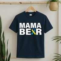 Mama Bear Down Syndrome Awareness T-Shirt thumb 2