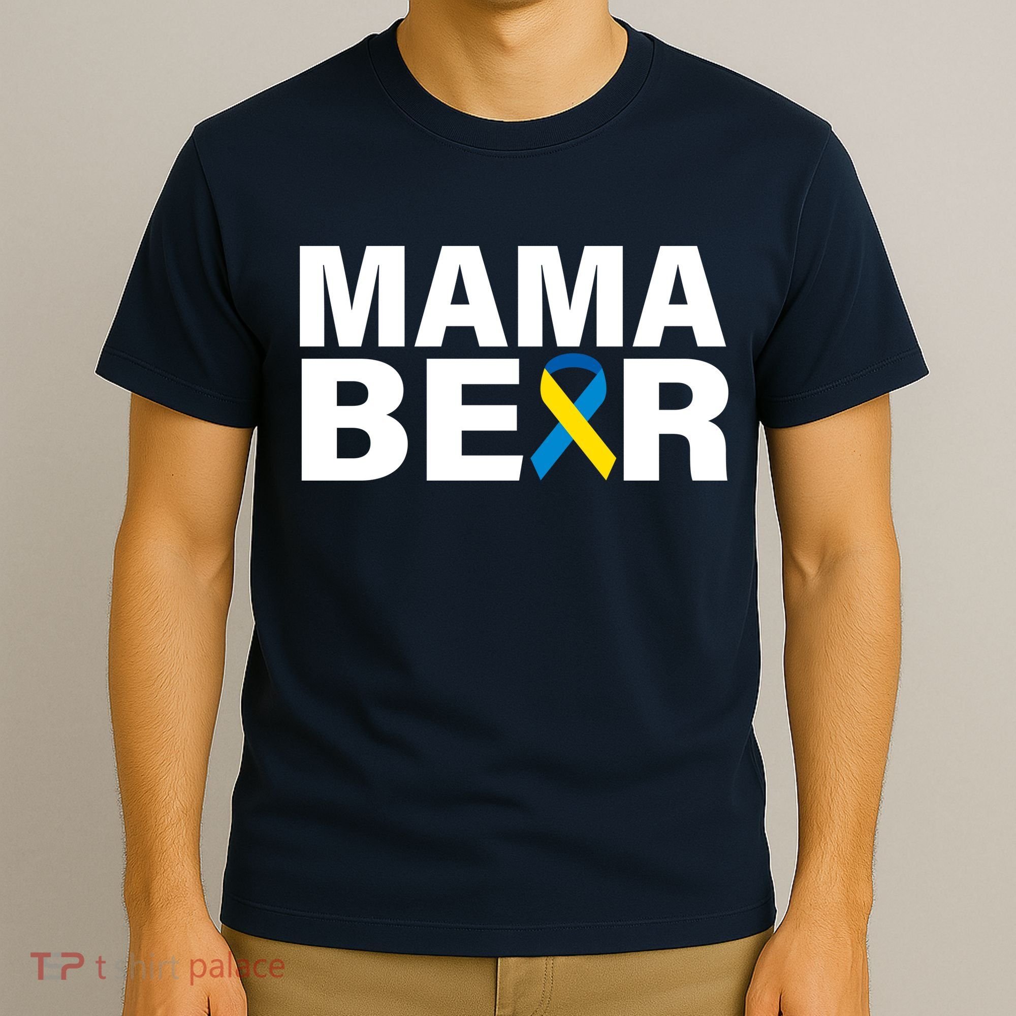 Mama Bear Down Syndrome Awareness T-Shirt