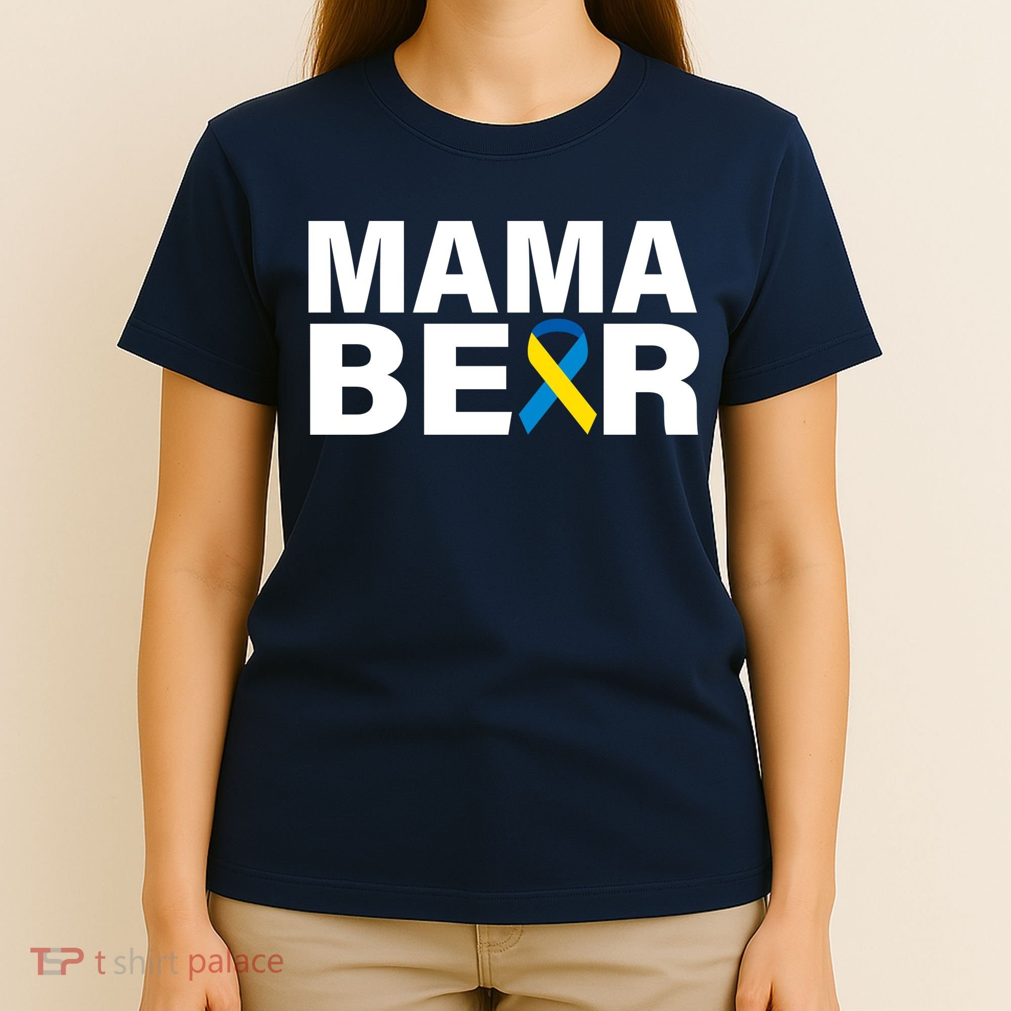 Mama Bear Down Syndrome Awareness T-Shirt