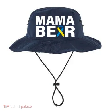 Mama Bear Down Syndrome Awareness Bucket Hat
