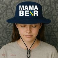 Mama Bear Down Syndrome Awareness Bucket Hat thumb 3