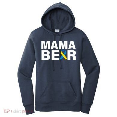 Mama Bear Down Syndrome Awareness Women's Hoodie