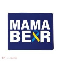 Mama Bear Down Syndrome Awareness Mousepad thumb 0
