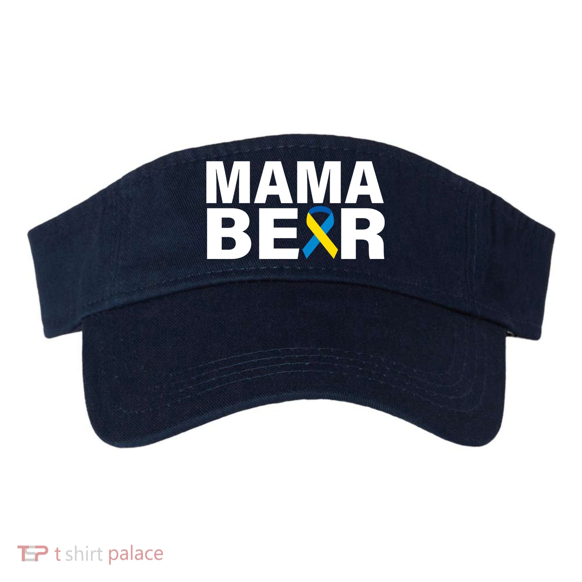 Mama Bear Down Syndrome Awareness Visor