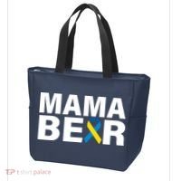 Mama Bear Down Syndrome Awareness Tote Bag thumb 3