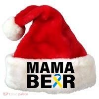 Mama Bear Down Syndrome Awareness Santa Hat thumb 0