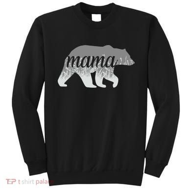 Mama Bear Floral Logo Sweatshirt