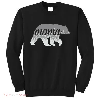 Mama Bear Floral Logo Sweatshirt