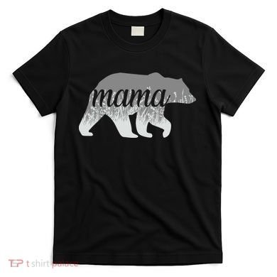 Mama Bear Floral Logo T-Shirt